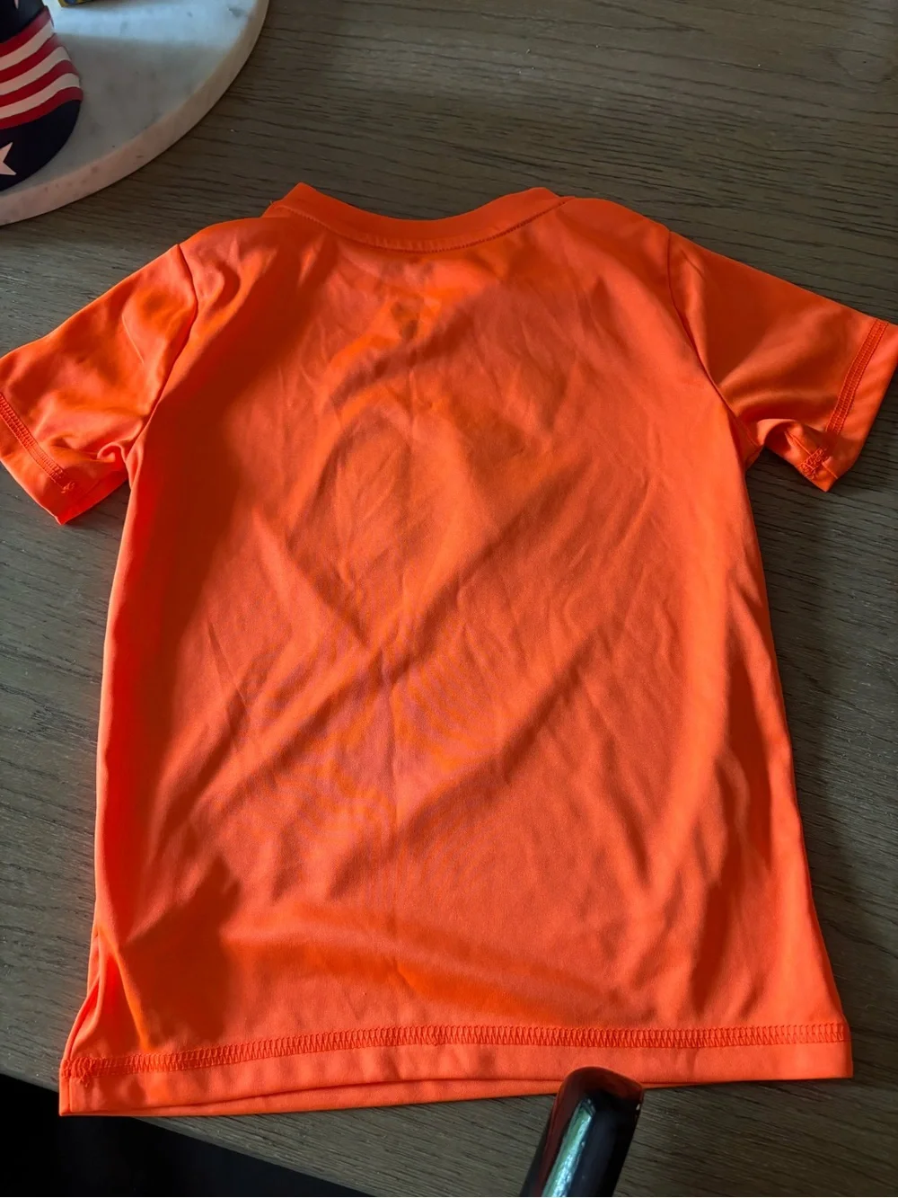 Bright Orange underarmour 4t SPF rash guard swim shirt NEW WITHOUT TAGS
